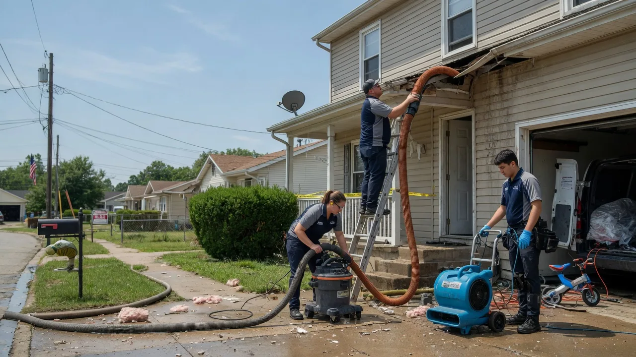 Water Damage Restoration in Lampe, MO near me